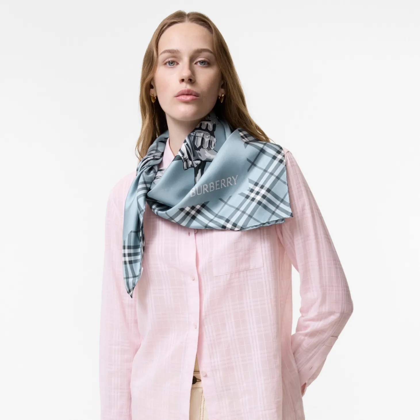 Archive Knight Silk Scarf