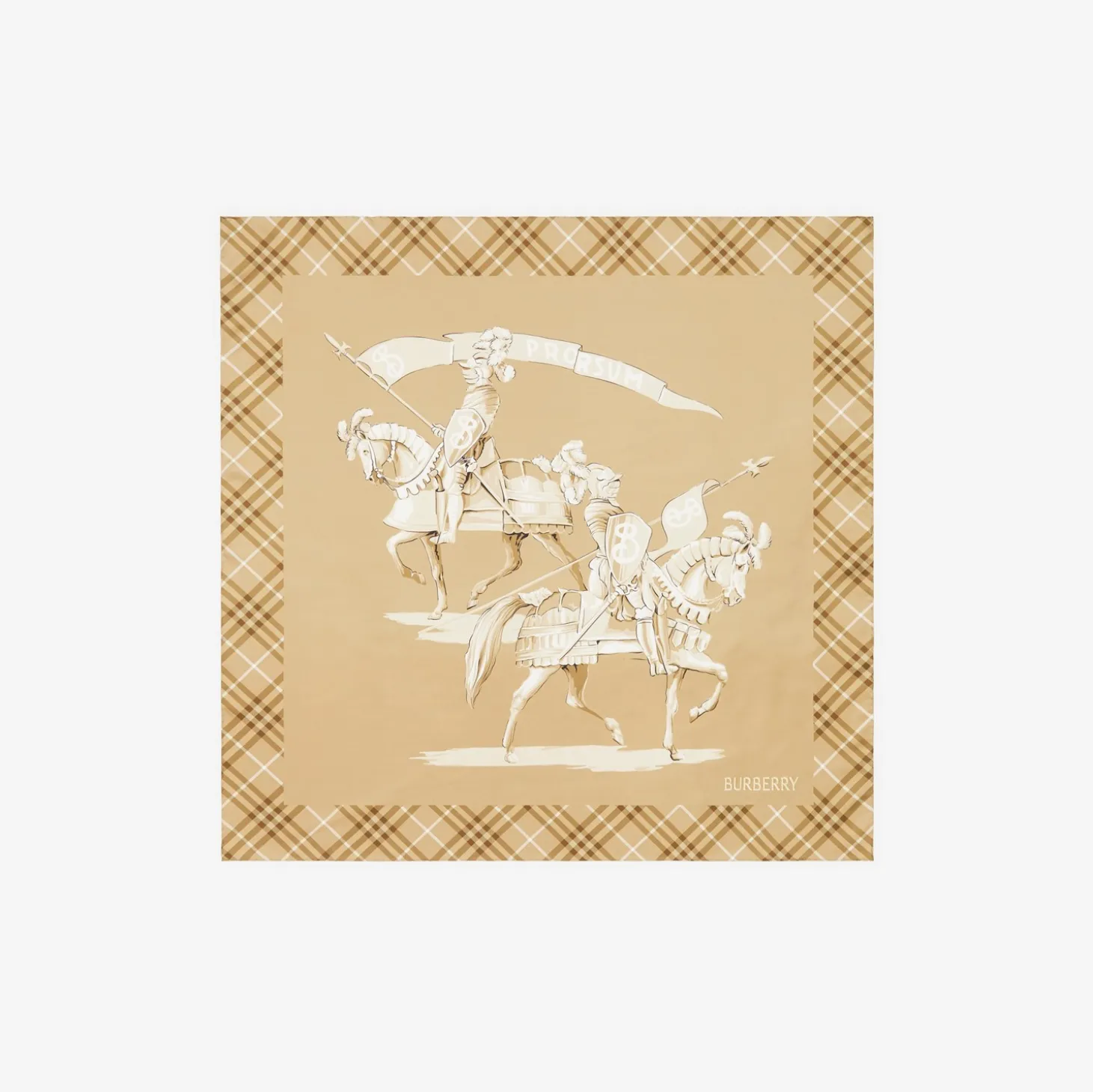 Archive Knight Silk Scarf