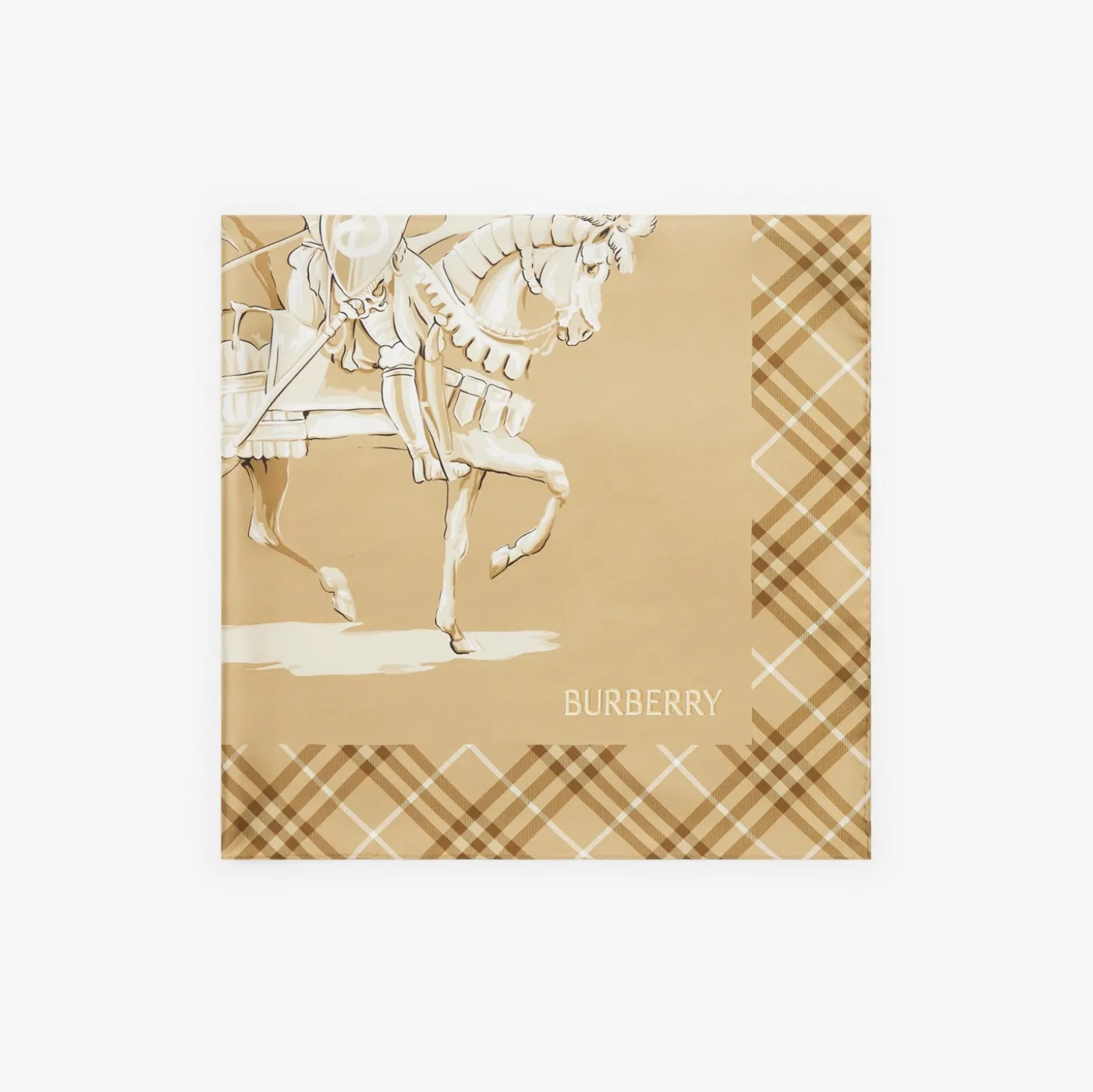 Archive Knight Silk Scarf