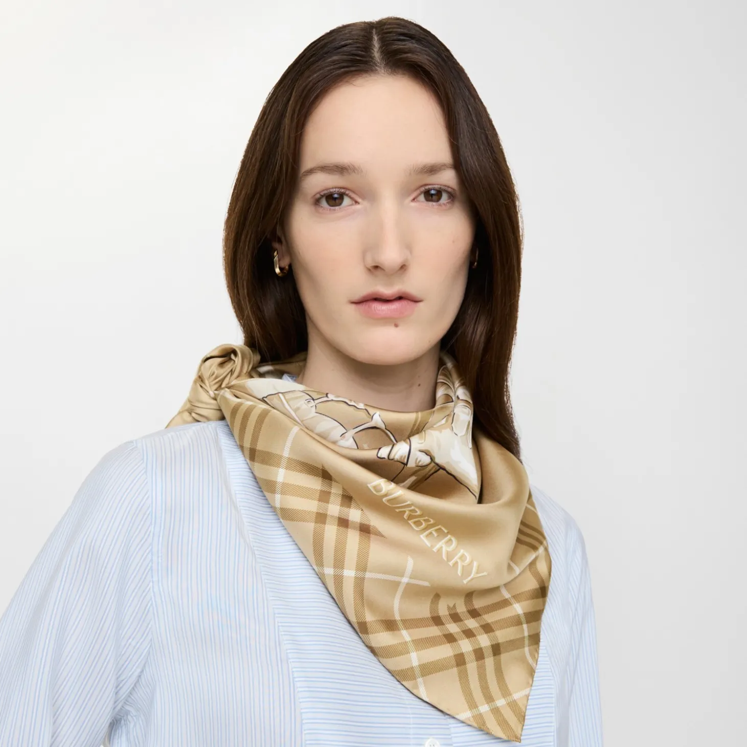 Archive Knight Silk Scarf