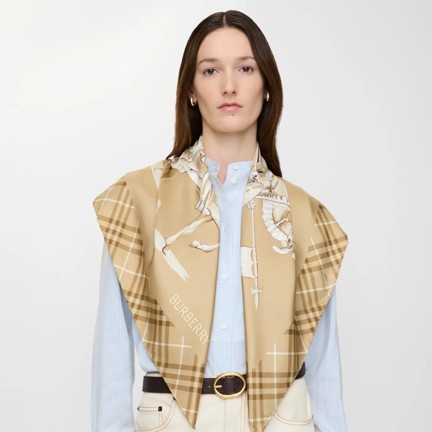 Archive Knight Silk Scarf