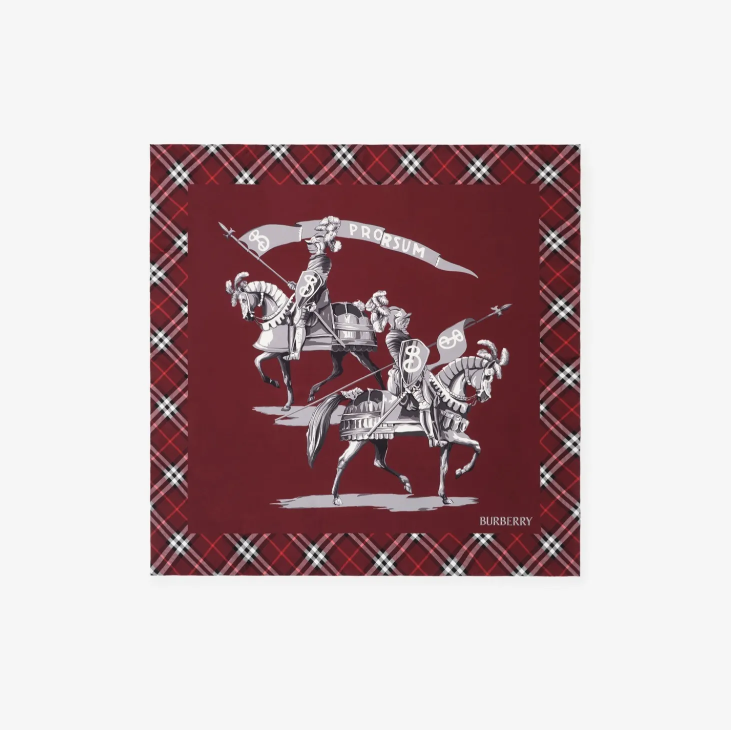 Archive Knight Silk Scarf