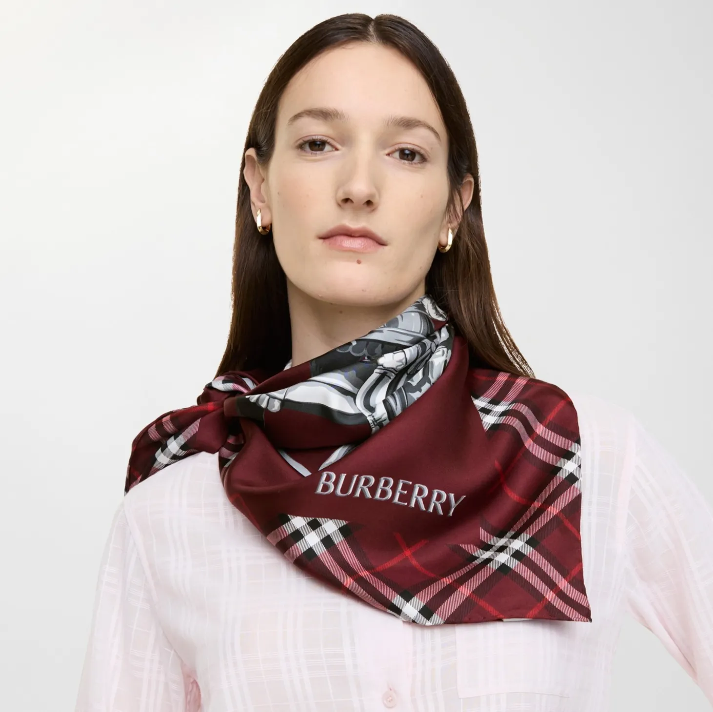 Archive Knight Silk Scarf