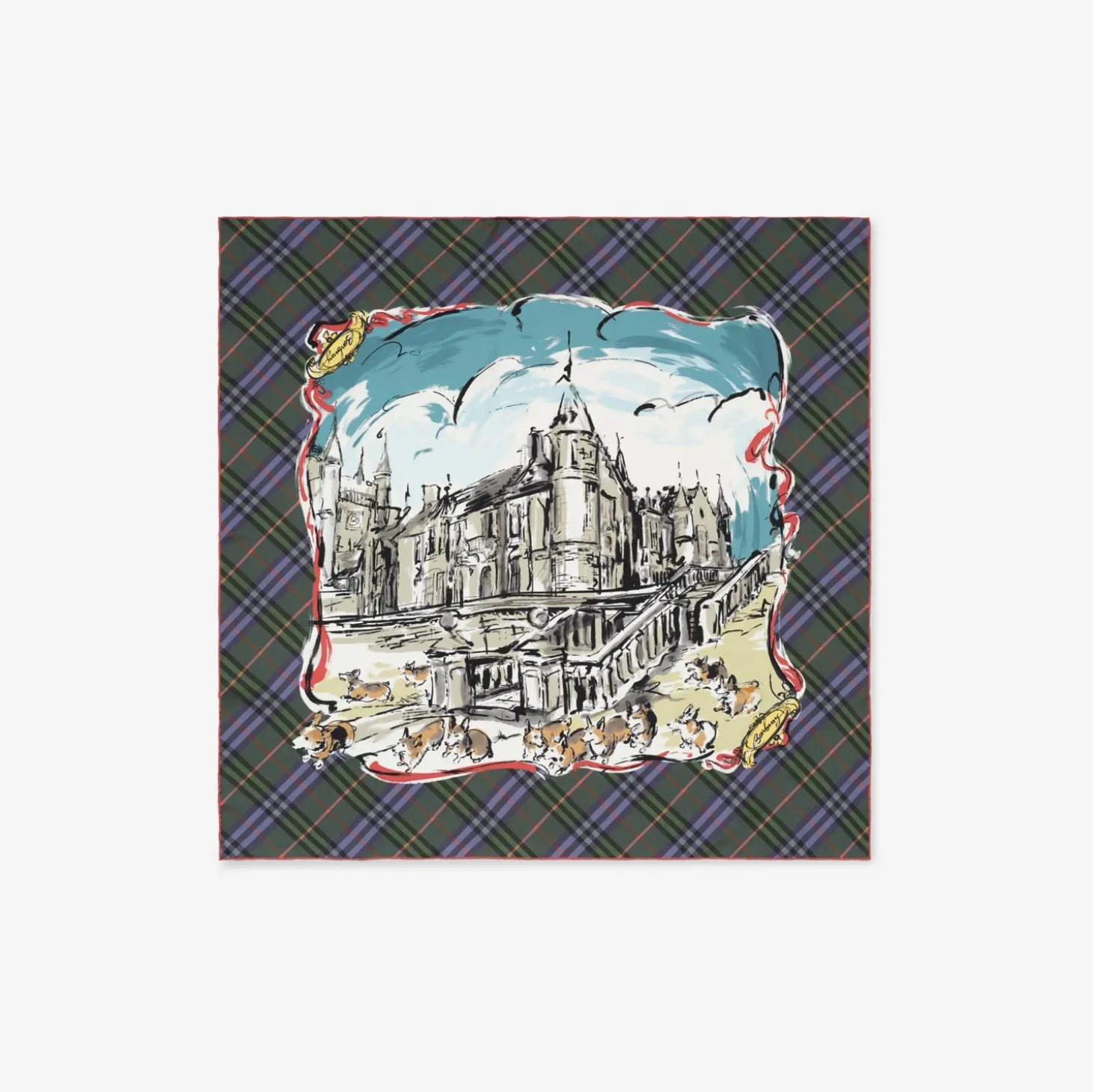 Balmoral Silk Scarf
