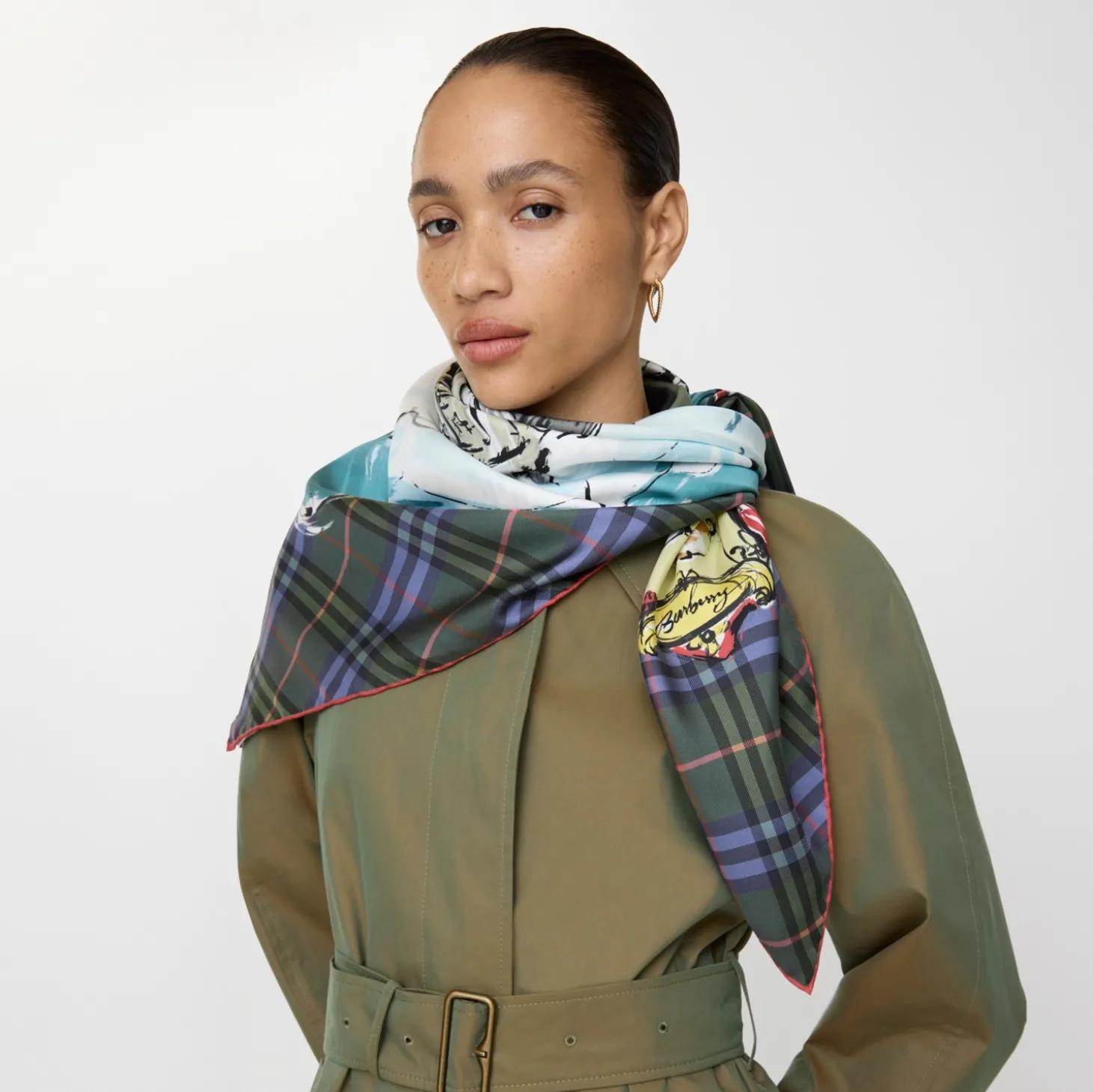 Balmoral Silk Scarf