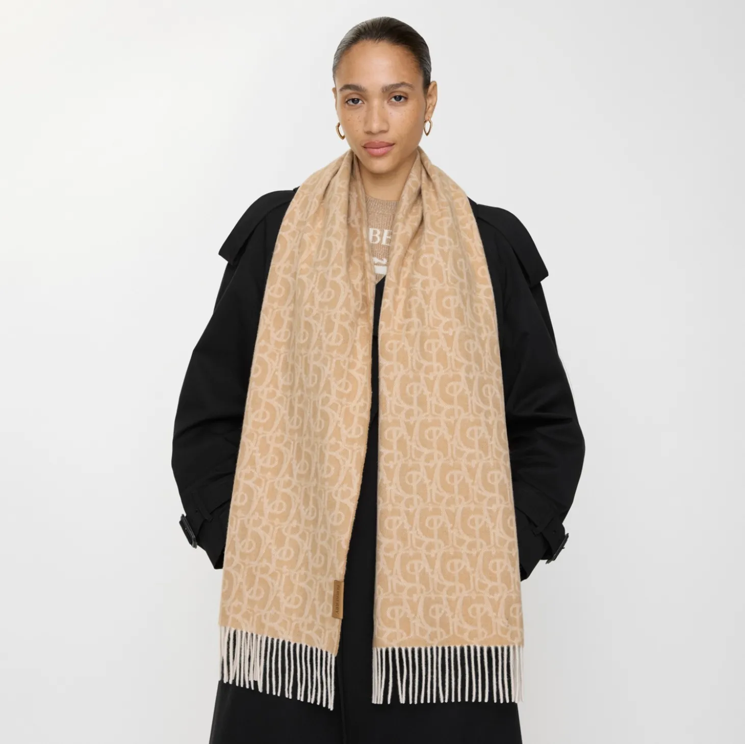B Charm Cashmere Scarf