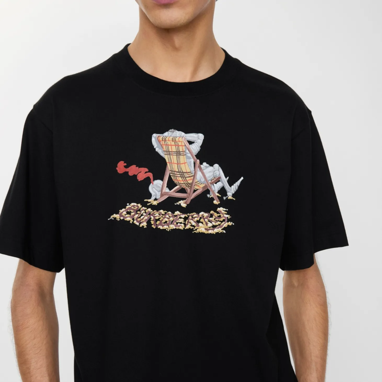 Beach Knight Cotton T-shirt