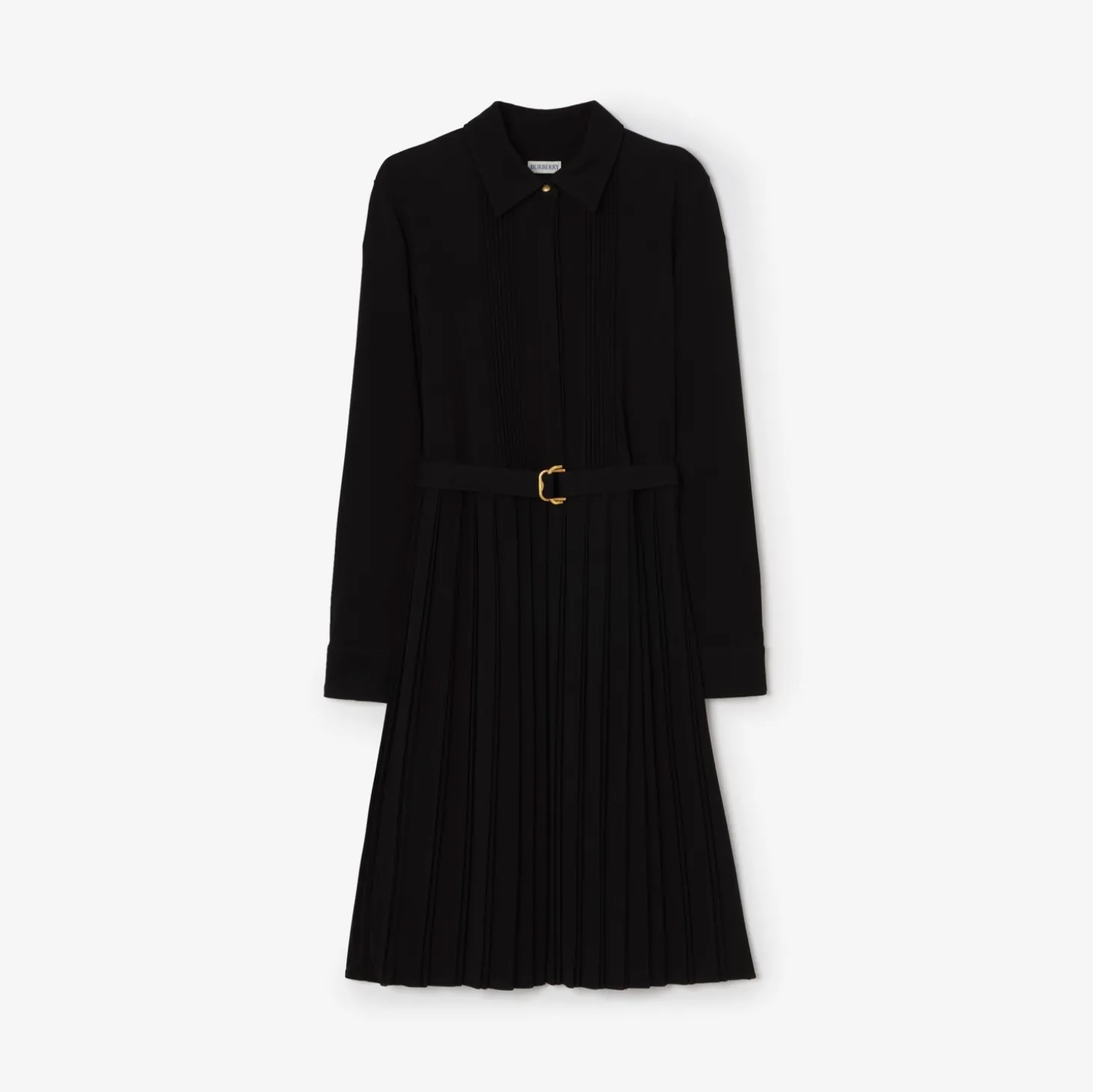 Belted Viscose Dress