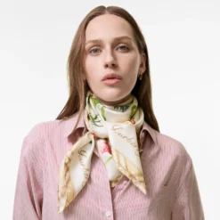 Blooms of Britain Silk Scarf
