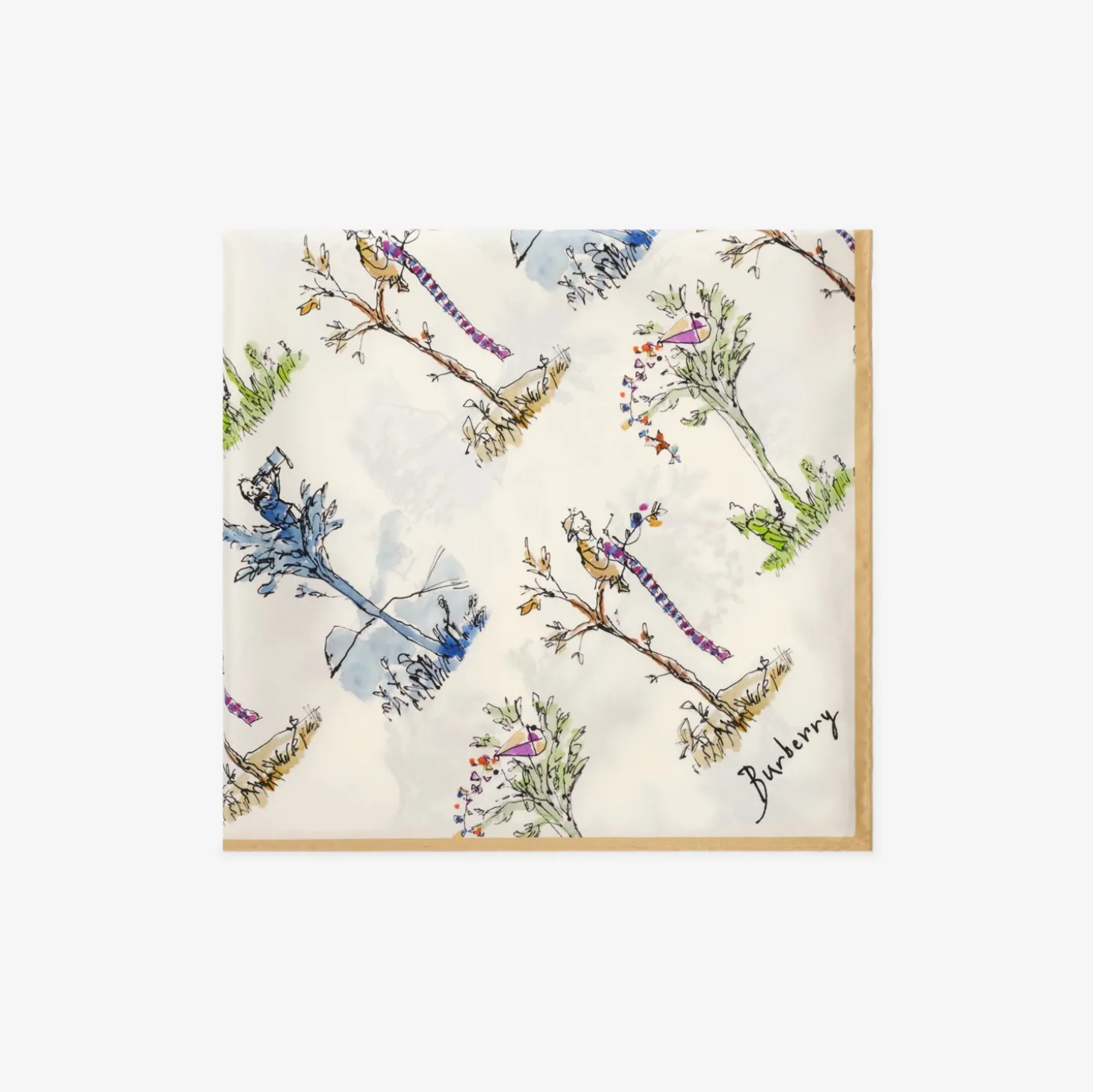 Brave Little Tree Silk Scarf