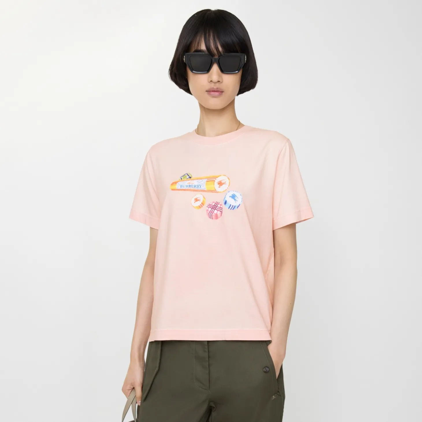 Candy Rock Cotton T-shirt