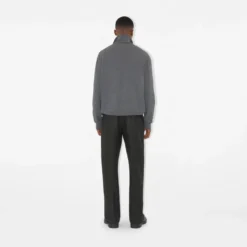 Cashmere Blend Half-zip Sweater