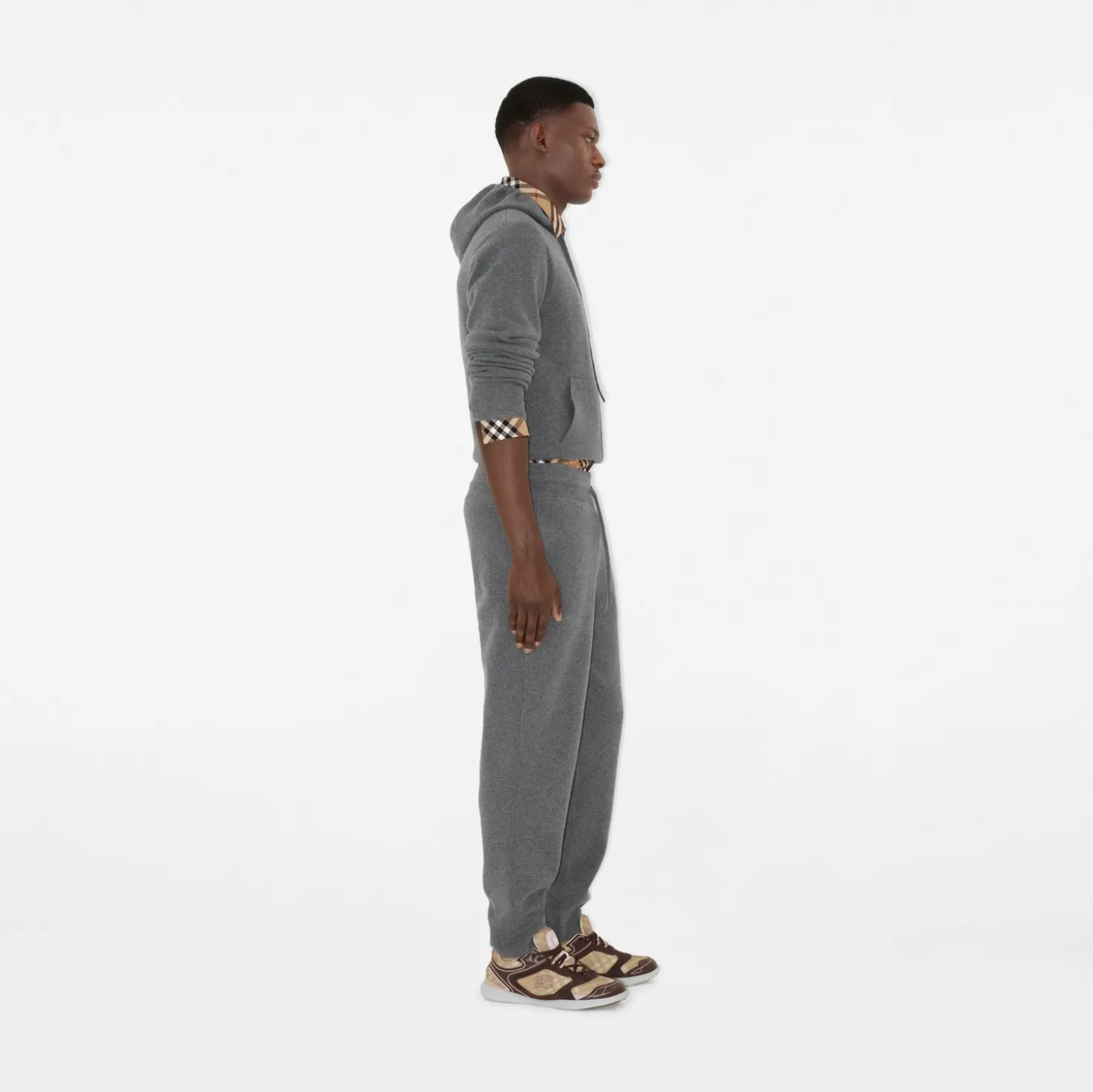 Cashmere Blend Jogging Pants