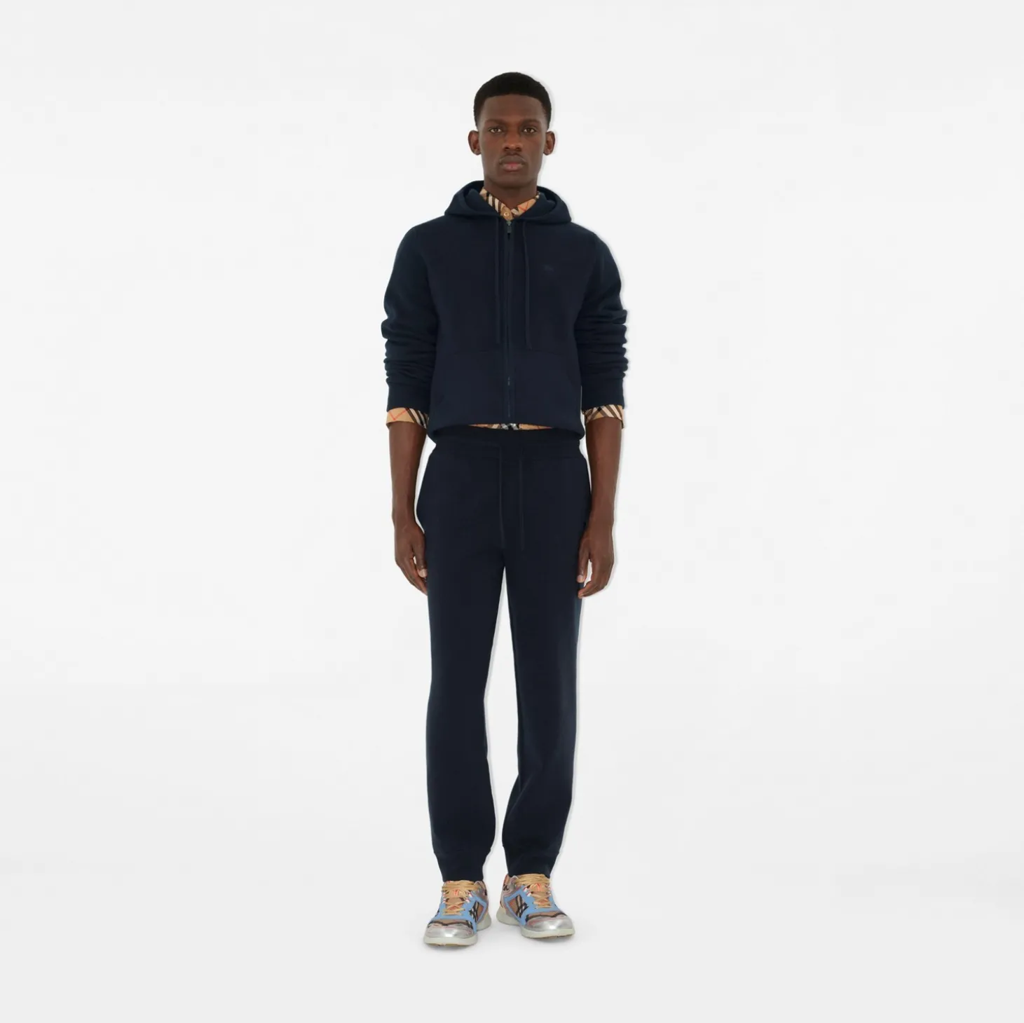 Cashmere Blend Jogging Pants
