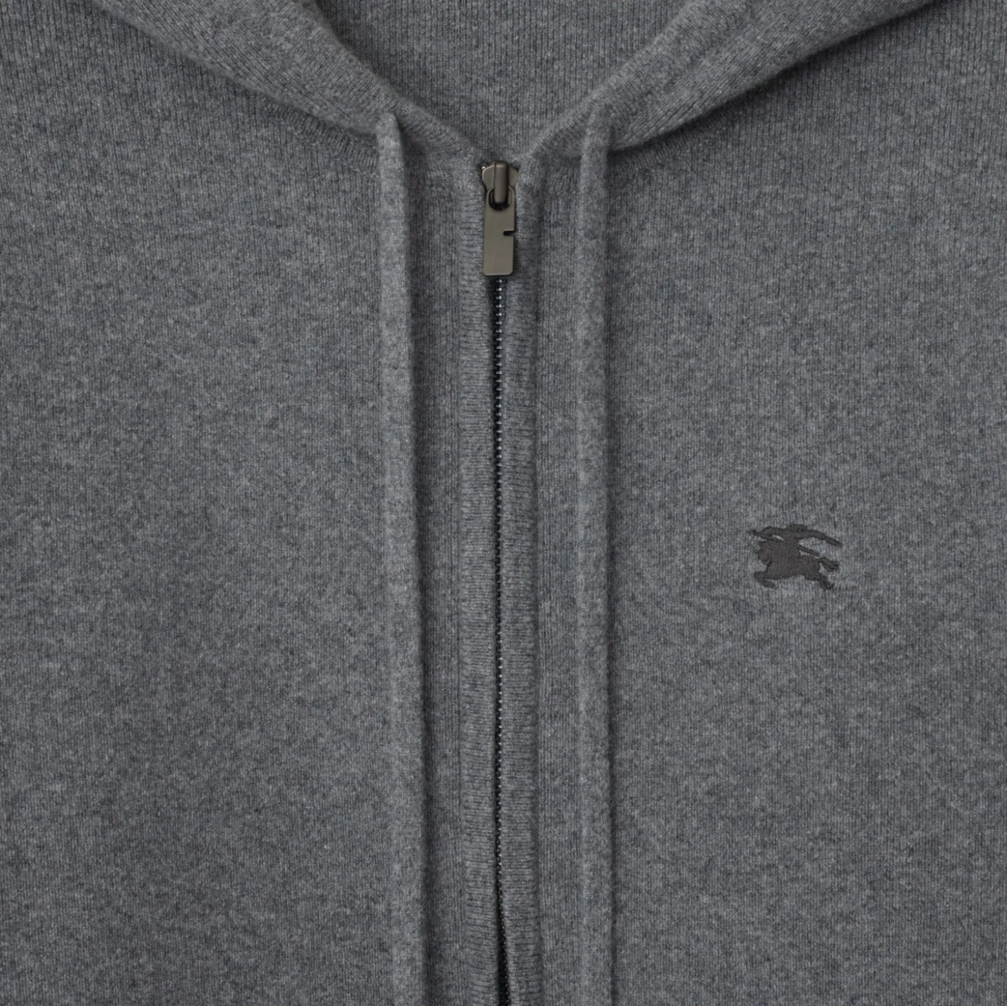 Cashmere Blend Zip Hoodie
