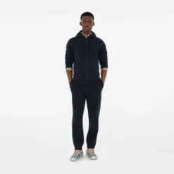 Cashmere Blend Zip Hoodie