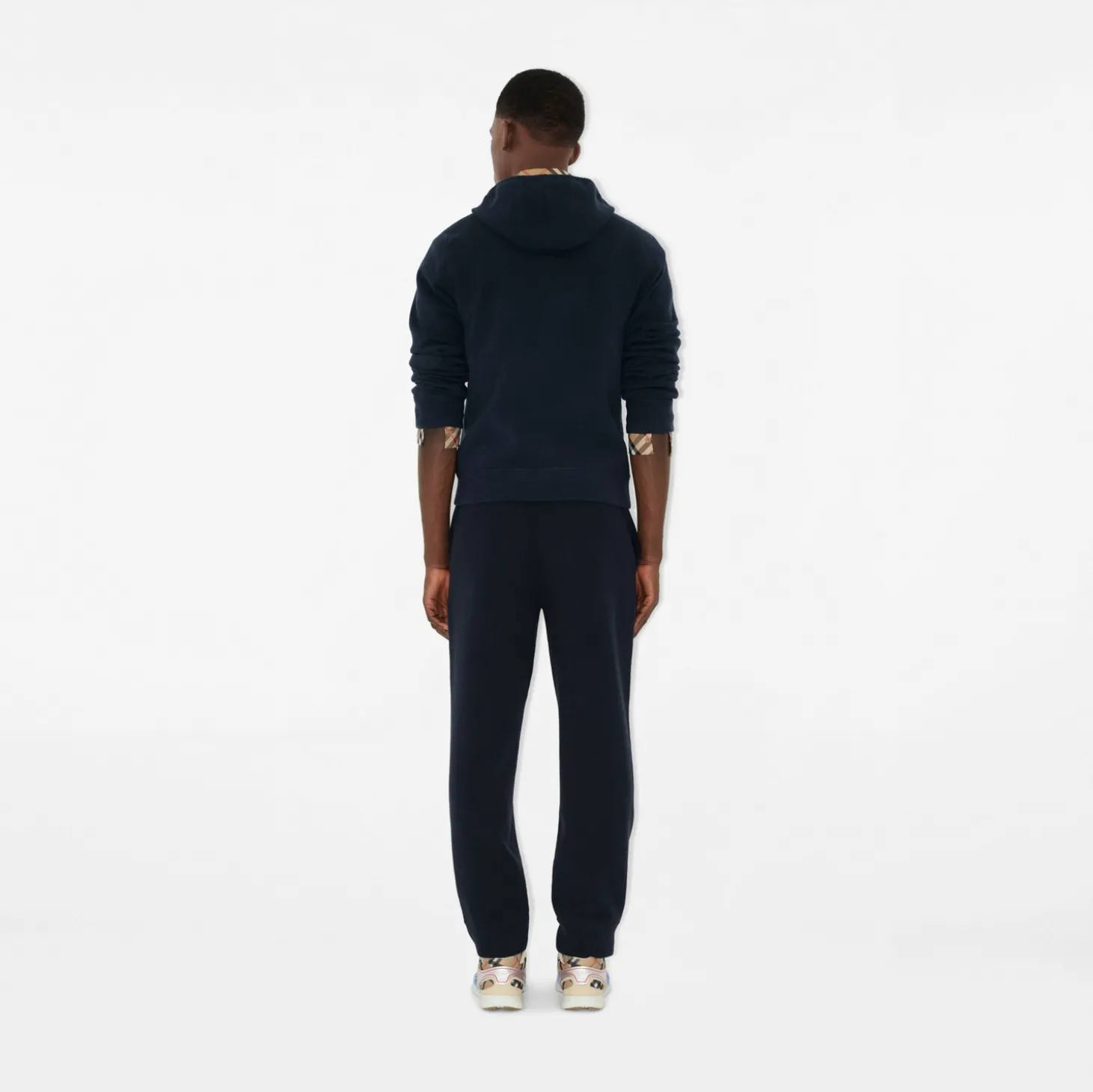 Cashmere Blend Zip Hoodie