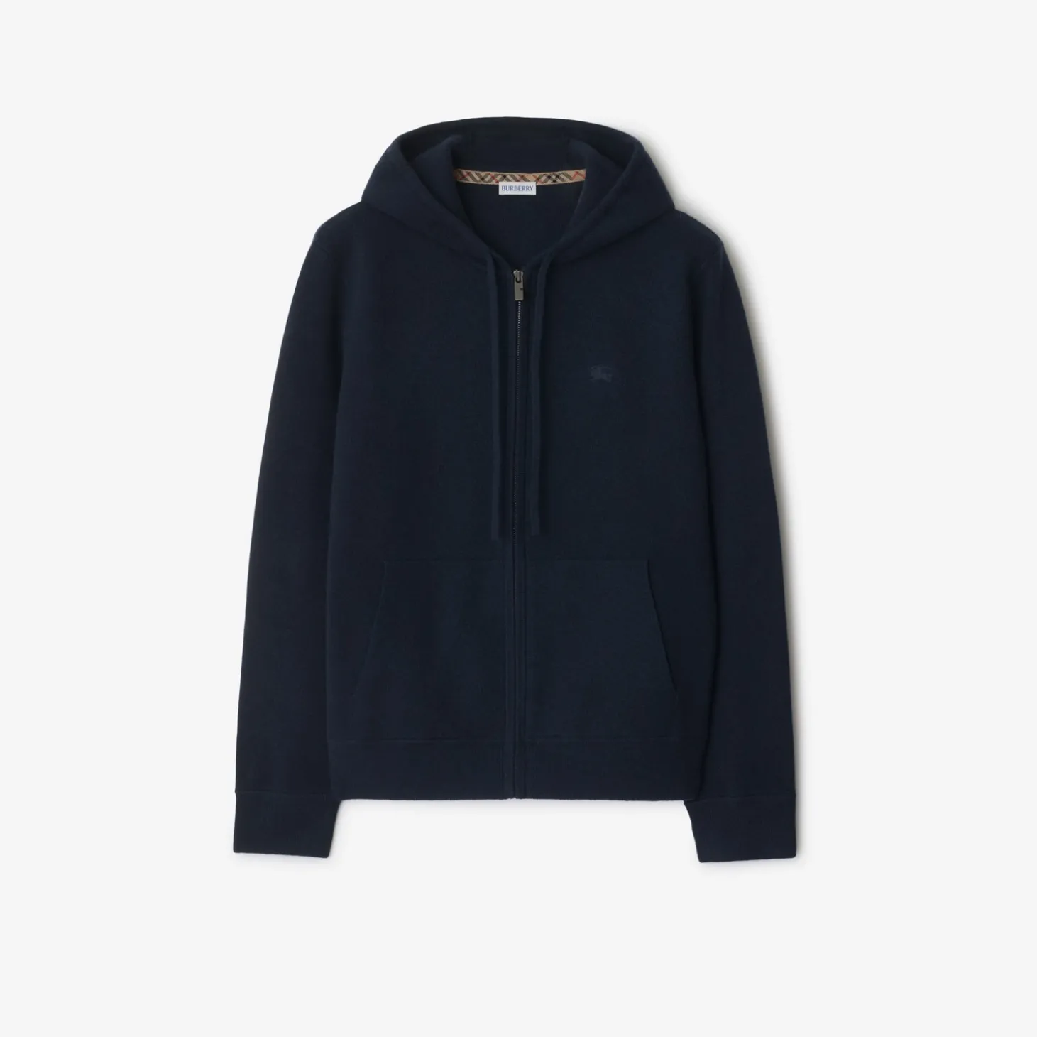 Cashmere Blend Zip Hoodie
