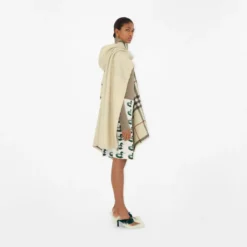 Cashmere Hooded Cape