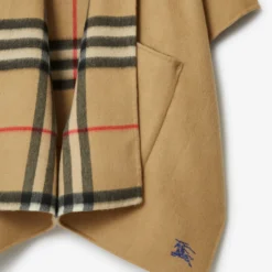 Cashmere Hooded Cape