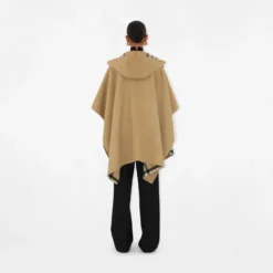 Cashmere Hooded Cape