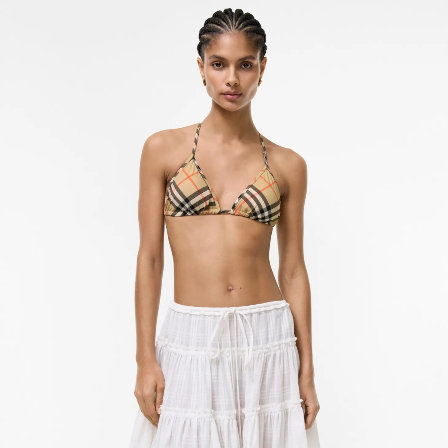 Check Bikini Top