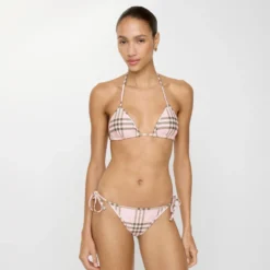 Check Bikini Top