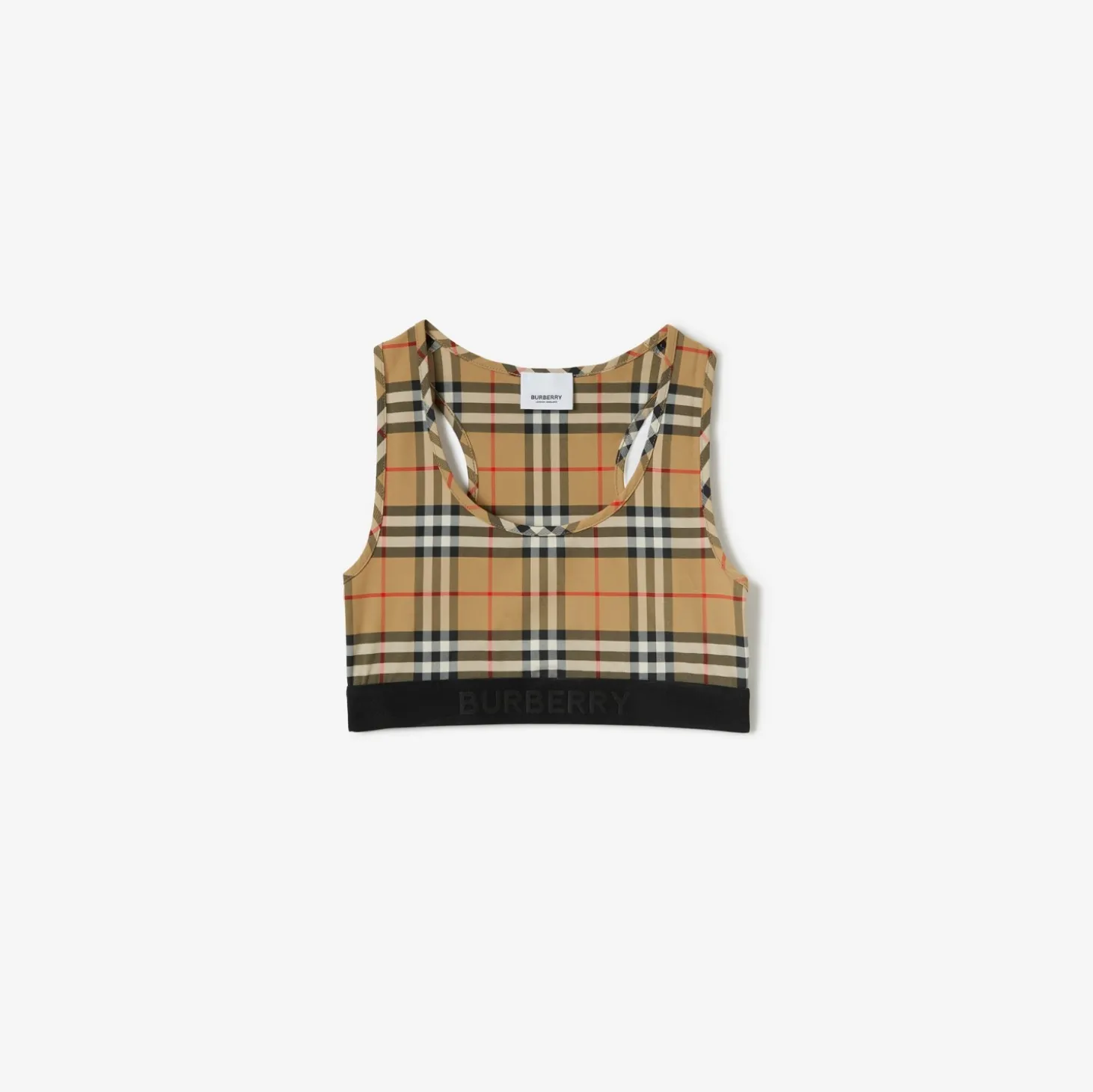 Check Bra Top