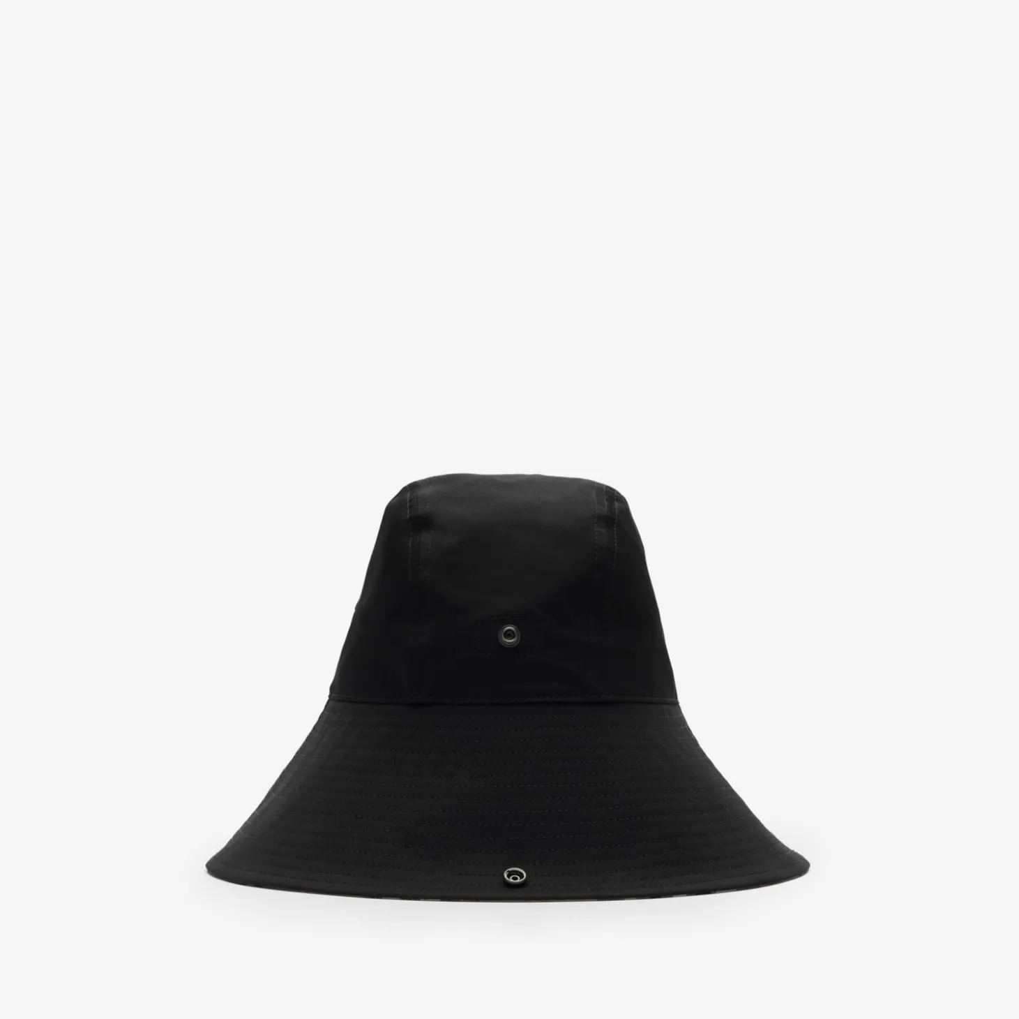 Check Brim Gabardine Hat