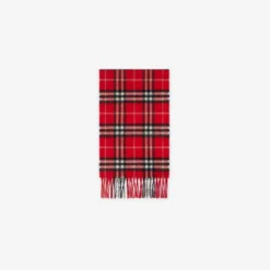 Check Cashmere Scarf
