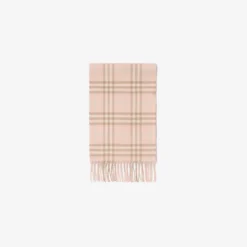 Check Cashmere Scarf