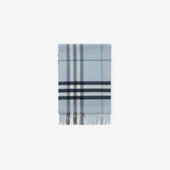 Check Cashmere Scarf