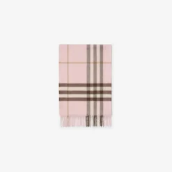 Check Cashmere Scarf