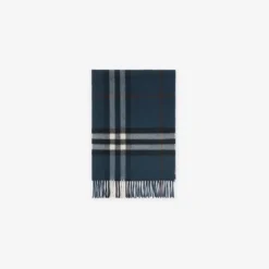 Check Cashmere Scarf