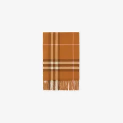 Check Cashmere Scarf