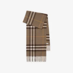 Check Cashmere Scarf