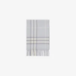 Check Cashmere Scarf