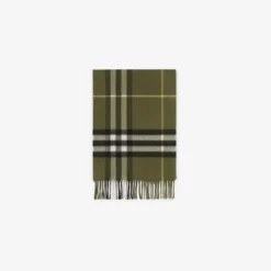 Check Cashmere Scarf