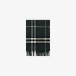 Check Cashmere Scarf