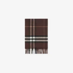Check Cashmere Scarf