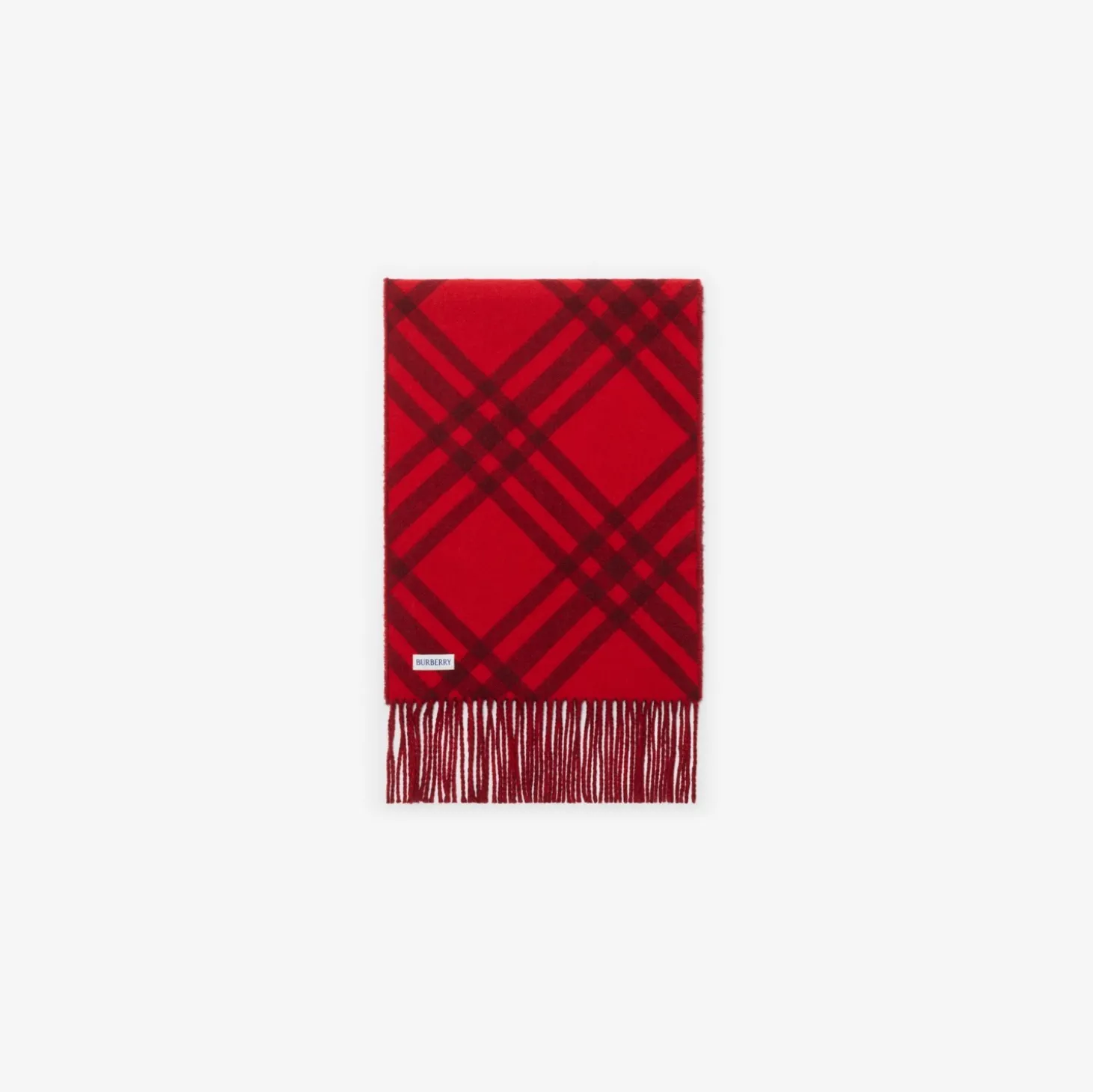 Check Cashmere Scarf