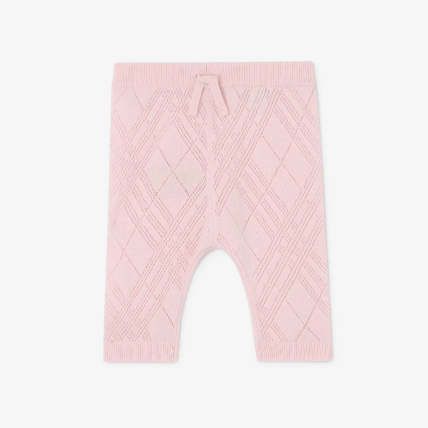 Check Cashmere Two-piece Set