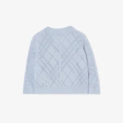 Check Cashmere Two-piece Set