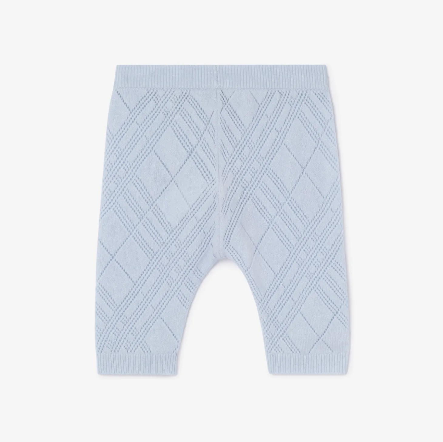 Check Cashmere Two-piece Set