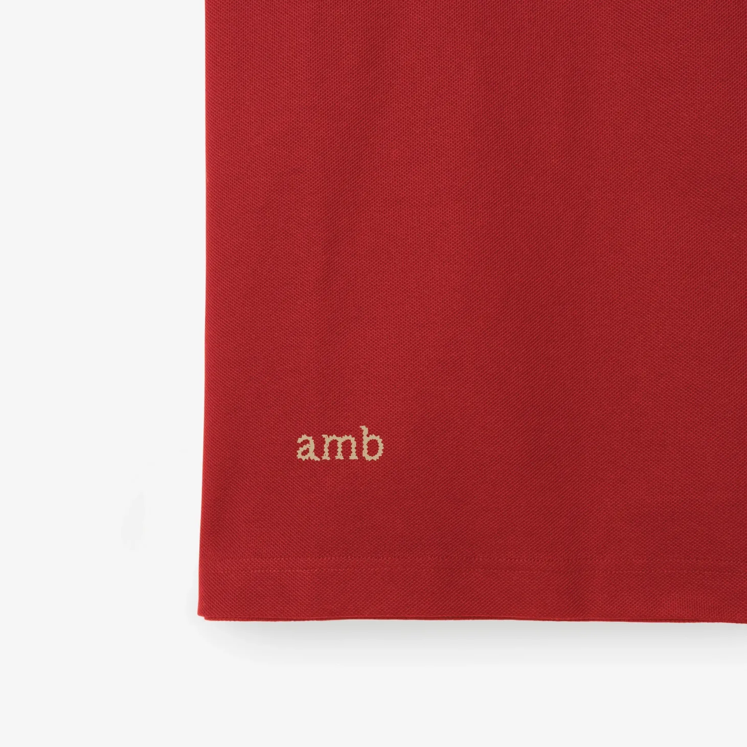 Check Collar Cotton Polo Shirt