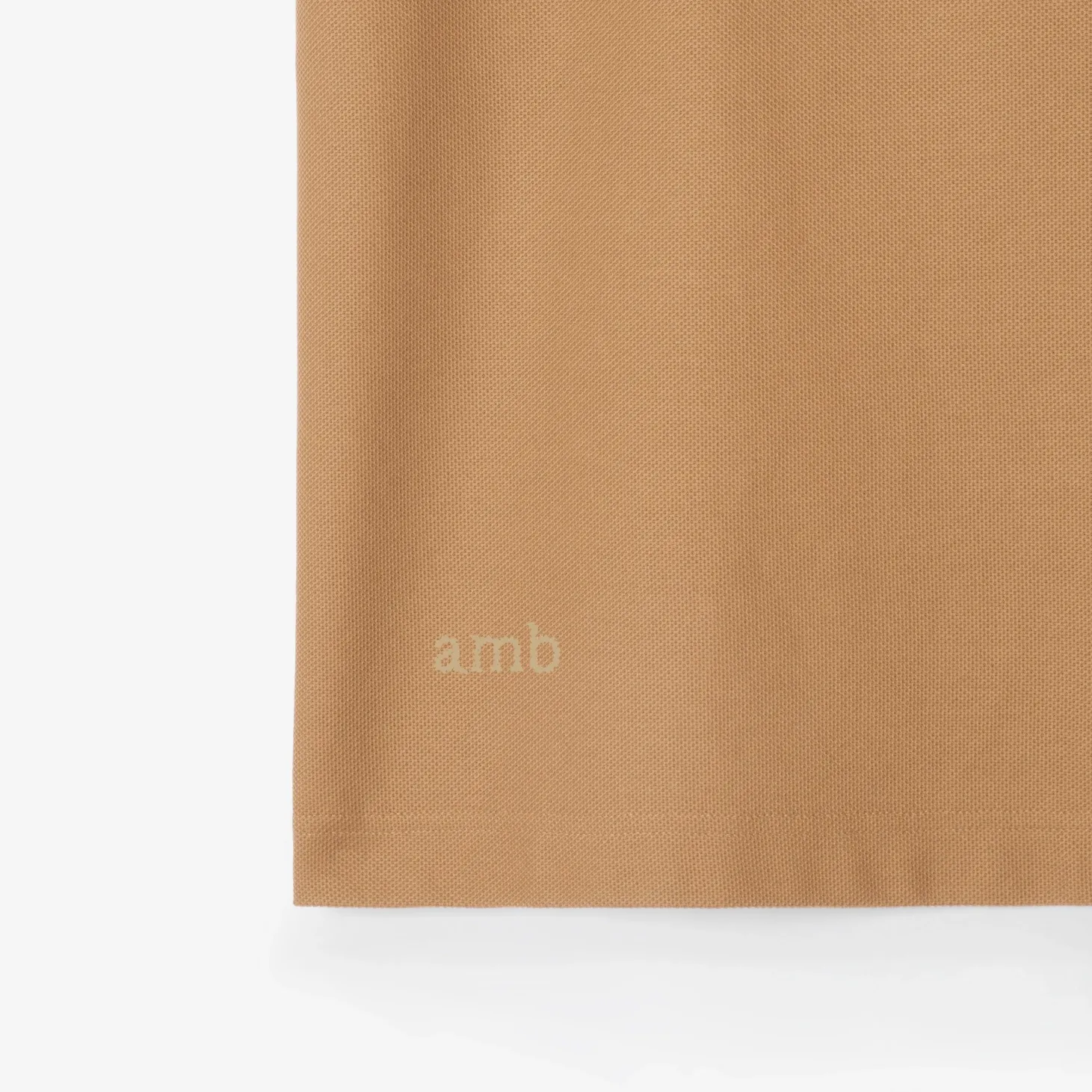 Check Collar Cotton Polo Shirt