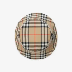 Check Cotton Bucket Hat