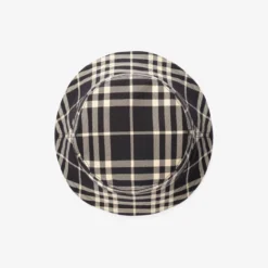 Check Cotton Bucket Hat