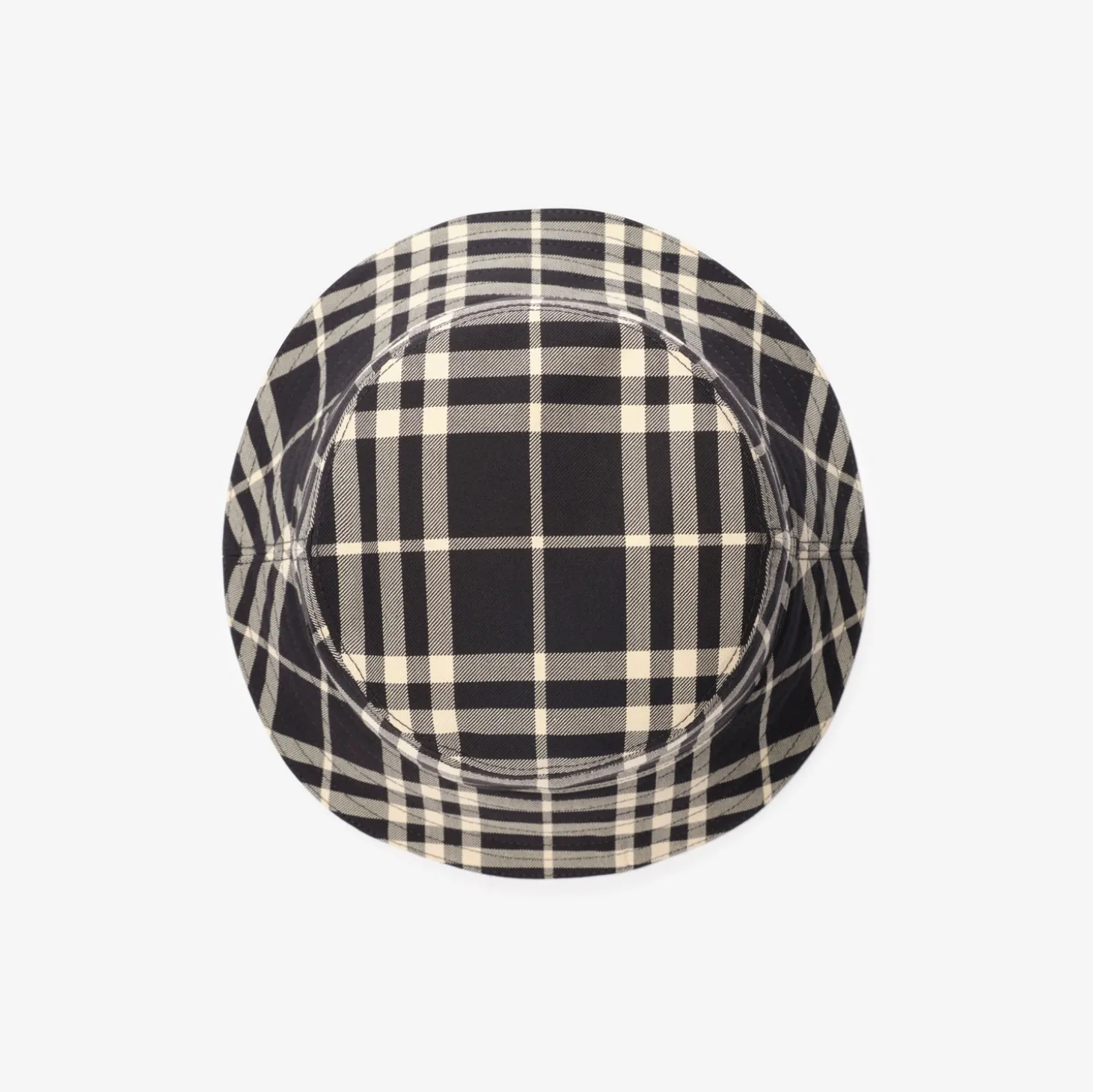 Check Cotton Bucket Hat