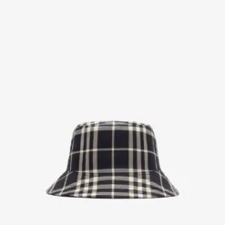 Check Cotton Bucket Hat